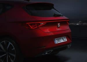 seat leon fr lichtband ruecklichter