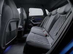 Audi A3 Sportback 2020 Platz hinten
