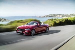 Mercedes E-Klasse Facelift 2020 Cabrio Front