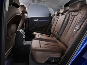 Rückbank im SUV-Coupé von Audi