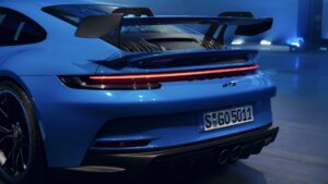 Porsche 911 GT3 Heckflügel | Copyright Porsche
