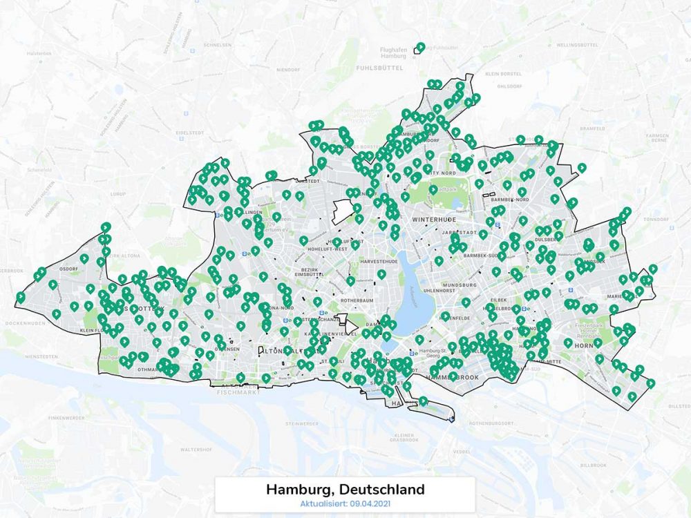 weshare carsharing geschaeftsgebiet hamburg