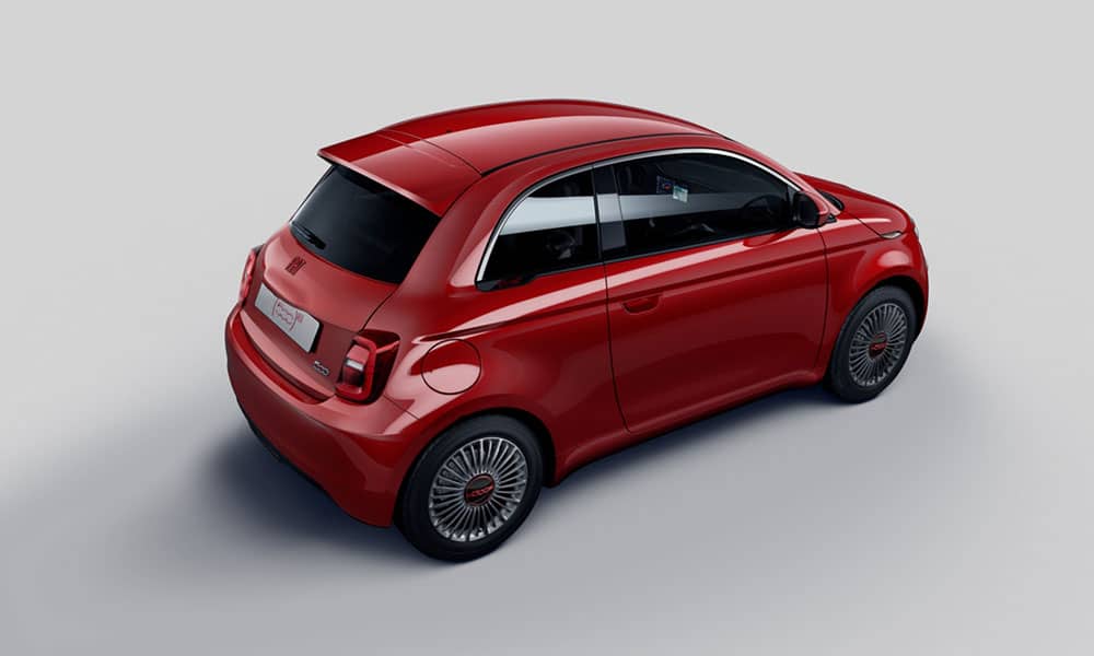 fiat 500 red