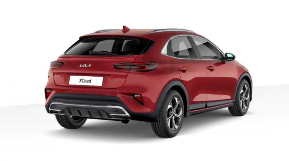 kia xceed rear angular