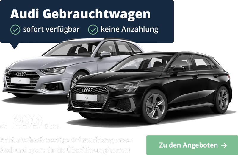 Audi Gebrauchtwagen Leasing Deals