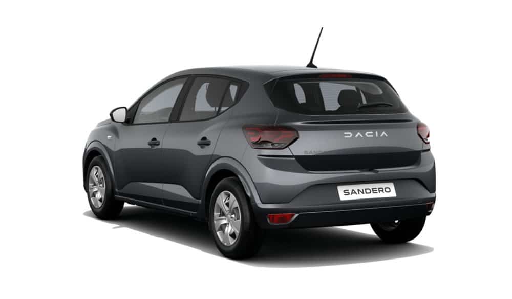 dacia sandero rear angular