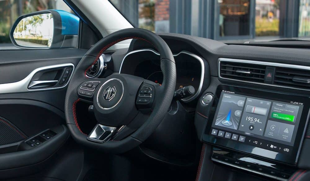mg zs ev innenraum