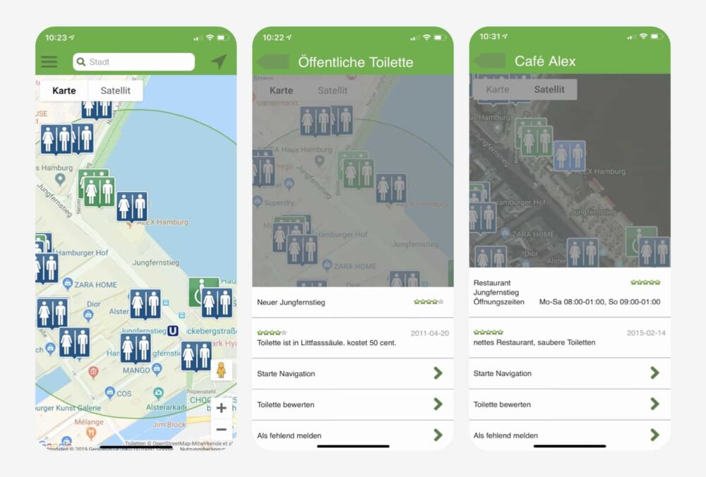 toiletten scout app