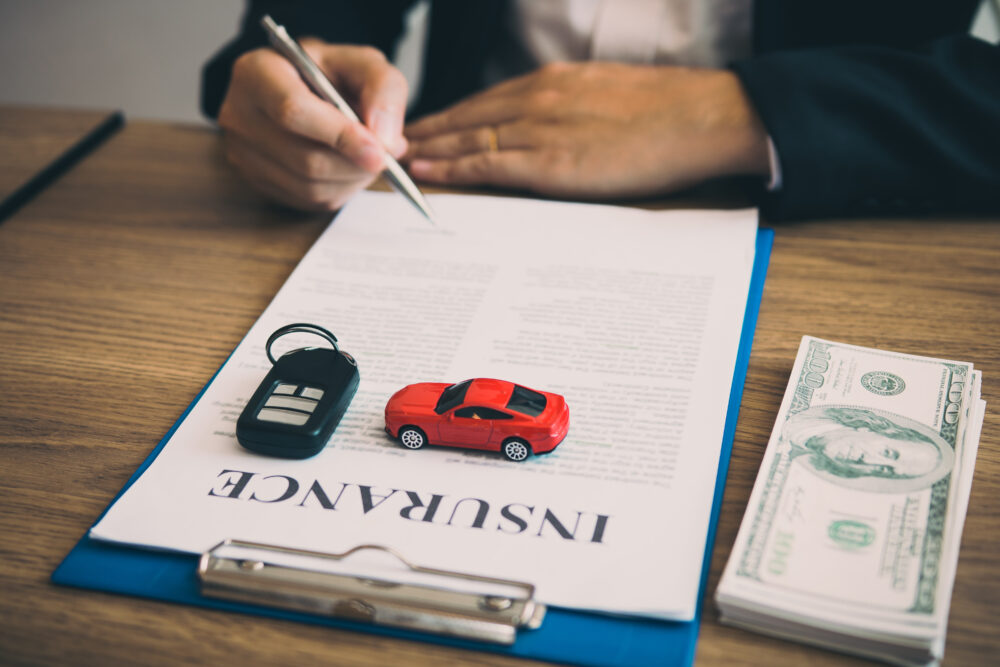 Versicherungsvertrag für einen Autoleasingvertrag