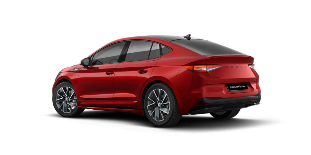 skoda enyaq coupe rear 2