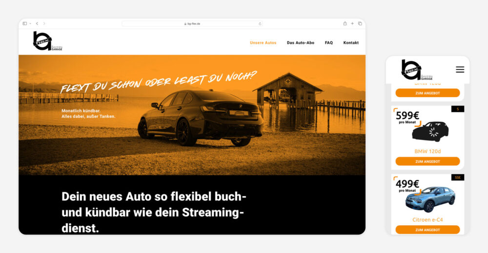 bg flex anbieter website
