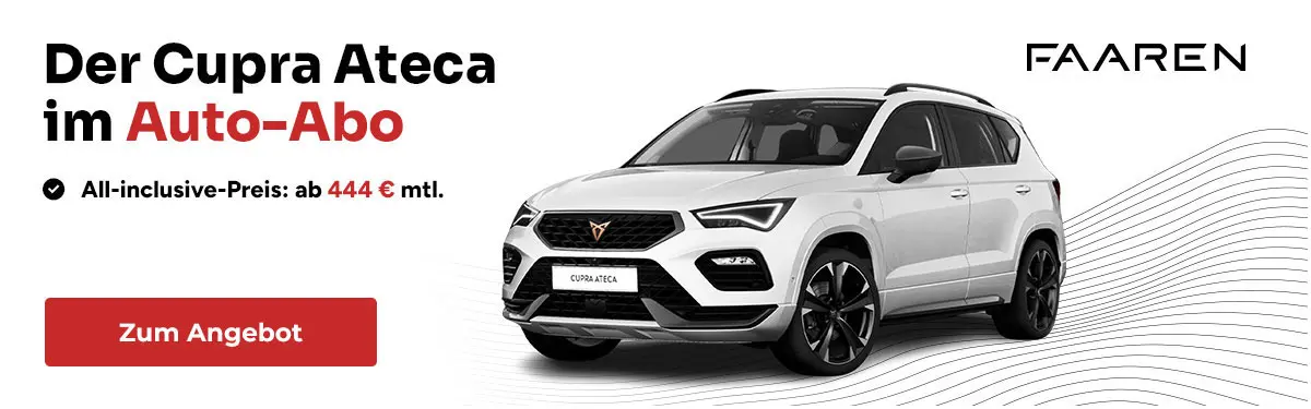 Faaren Cupra Ateca (Explore Banner)