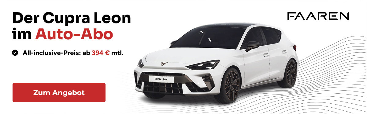 Faaren Cupra Leon (Explore Banner)
