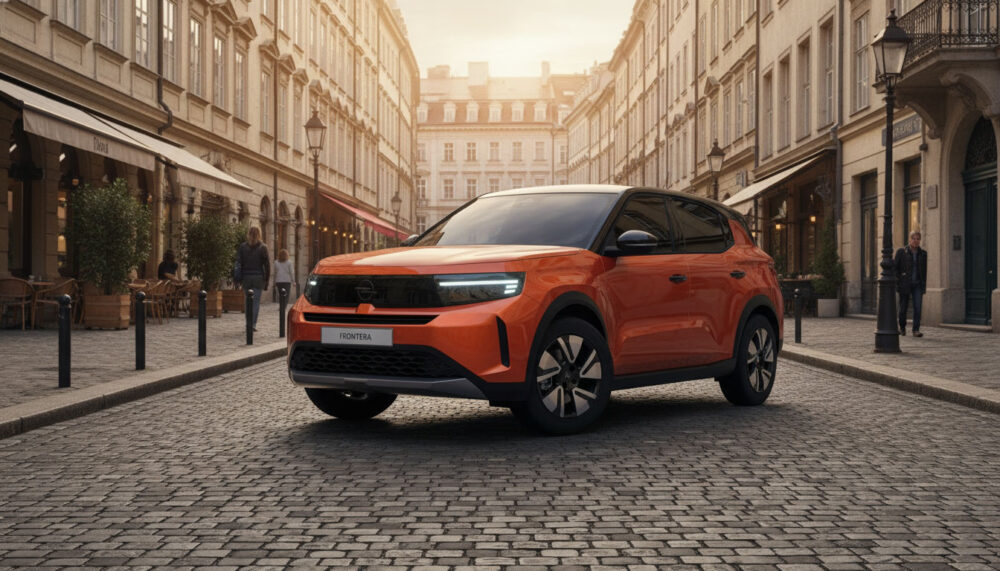 Opel Frontera GS in der Stadt
