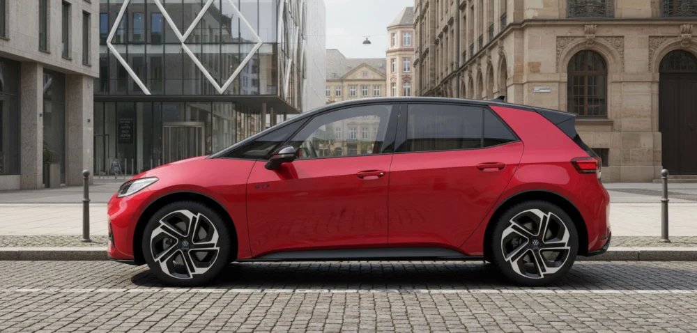 VW ID.3 GTX in der Seitenansicht