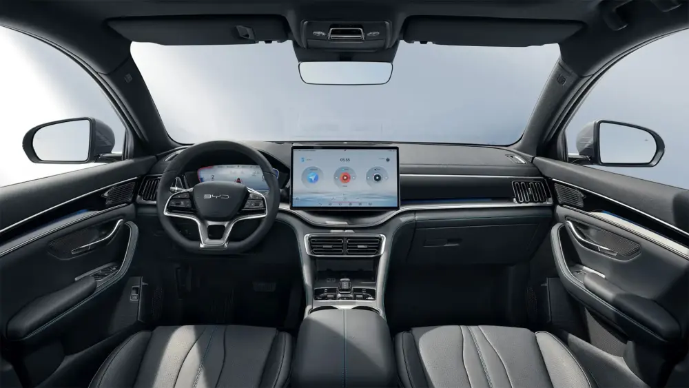 BYD Seal U Innenraum mit drehbarem Display