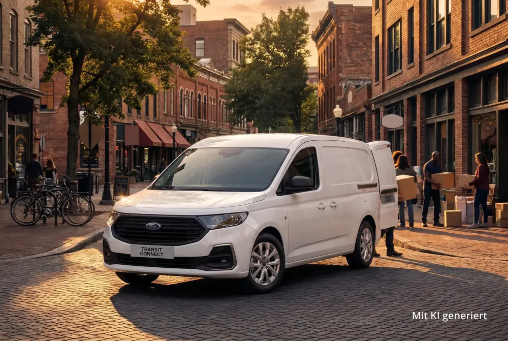 ford transit connect strasse beladen ki