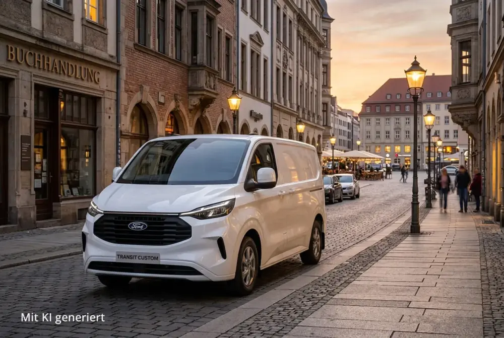 ford transit custom strasse