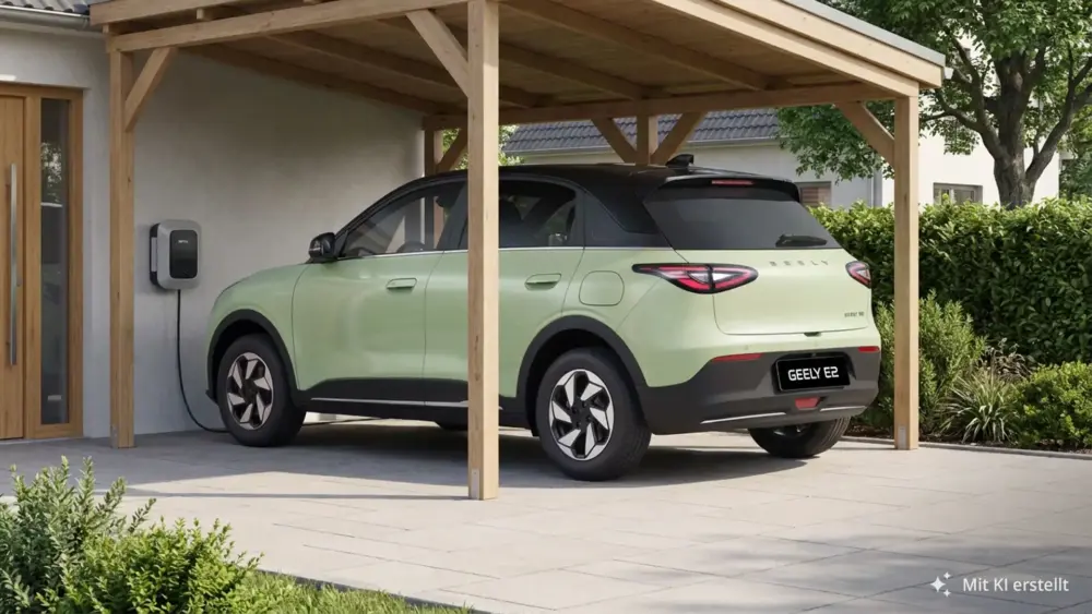 geely e2 carport